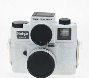 玩转创意影像 白色版Holga 120 TLR双反相机，塑料镜头下的独特美学